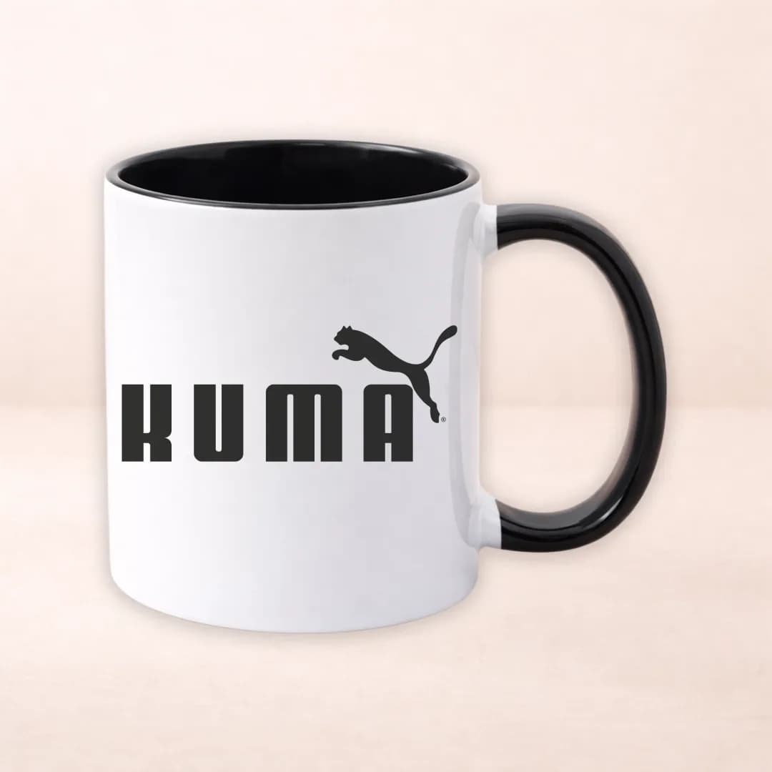 Чашка з принтом "Кума у стилі Puma"