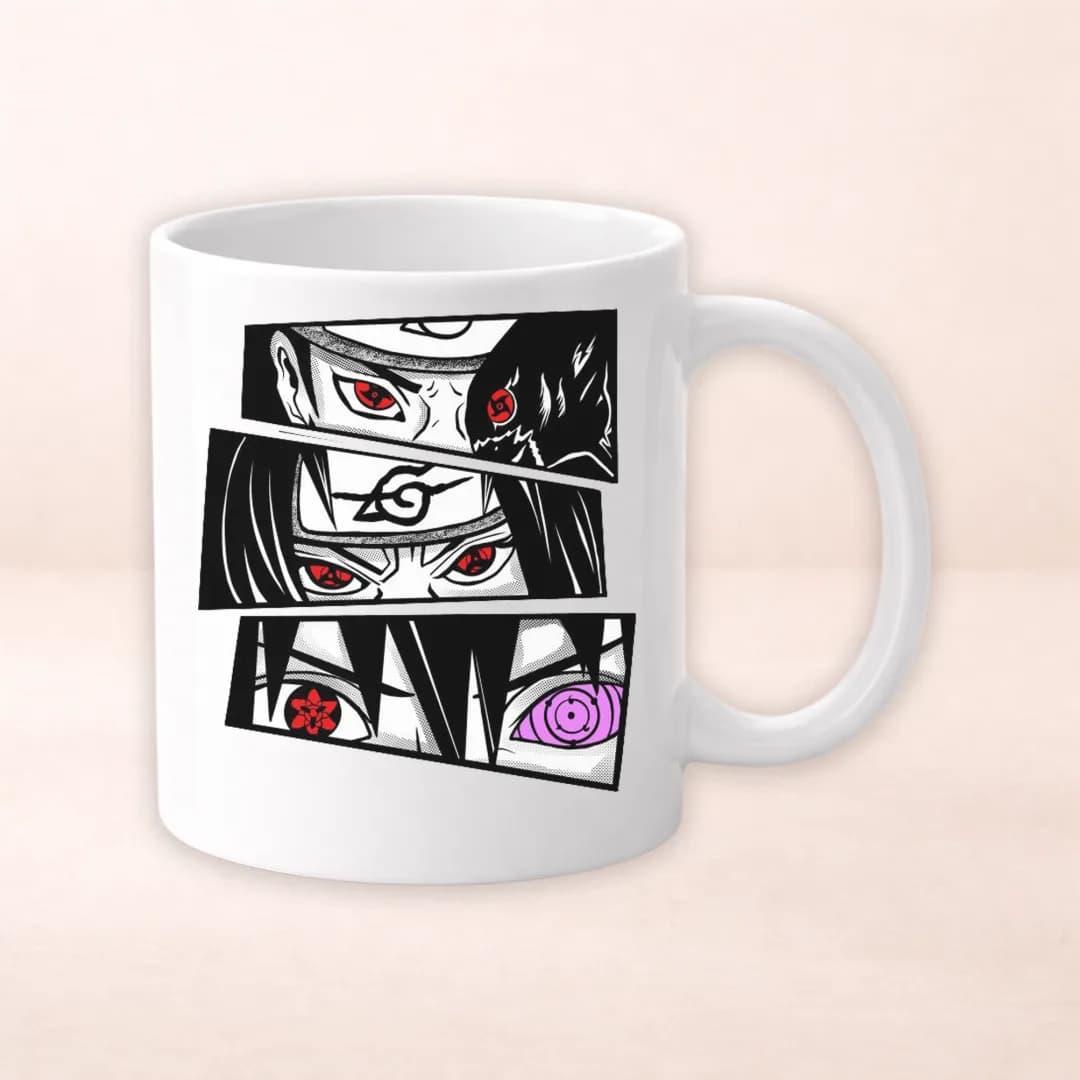 Чашка з принтом "Sasuke Uchiha"